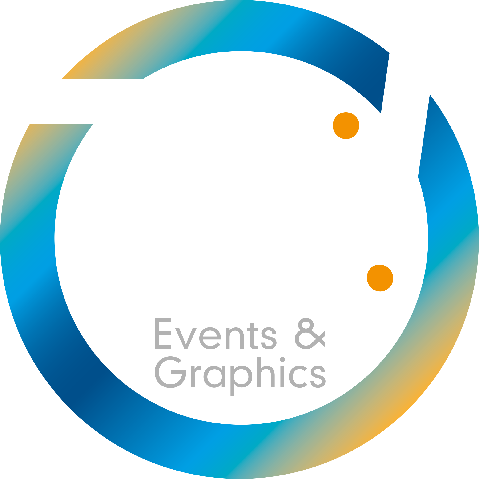 Toli Events and Graphics Logo fin negativ